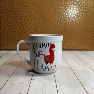 Pier 1 | “¿Cómo Se Llama?” Llama Coffee Mug 🦙☕
